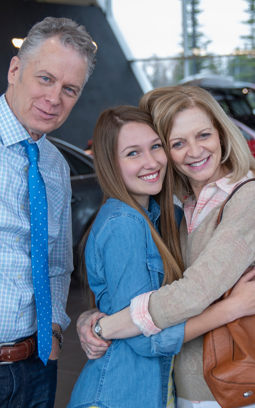 Parents getting help buying a first car
